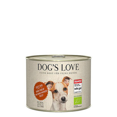 Dog&#039;s Love Bio  Boeuf, riz, pomme &amp; courgette, 200g - MyStetho Veterinary