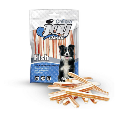 Calibra Joy Dog Chicken & Fish Sandwich 80g - MyStetho Veterinary