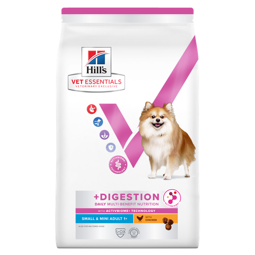 Hill's Vet Essentials MULTI-BENEFIT + Digestion Adult 1+ Small & Mini Huhn 2 kg - MyStetho Veterinary