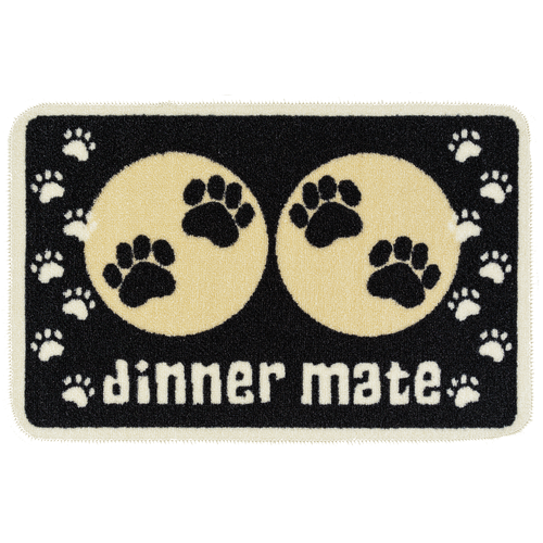 Food Mat Black 40 x 60 cm - MyStetho Veterinary