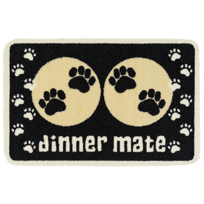 Food Mat Black 40 x 60 cm - MyStetho Veterinary