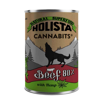 Sparrow Nassfutter Dog Holista CannaBits Angus-Boeuf 400g - MyStetho Veterinary