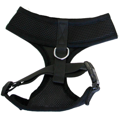 Harnais souples pour chiens noir M 36-51 cm - MyStetho Veterinary