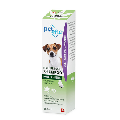 Pet+me Shampoo CBD, lavande 100ml -F - MyStetho Veterinary