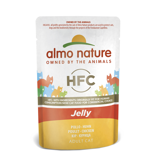 Almo HFC Jelly Cat Huhn Nassfutte für Katzen (55g) - MyStetho Veterinary