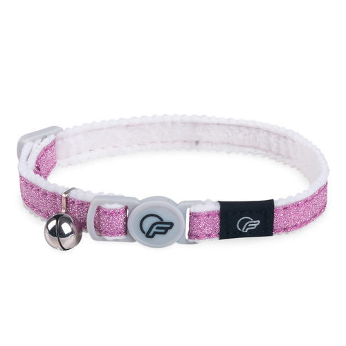 Freezack Katzenhalsband Glitter Weave lila - MyStetho Veterinary