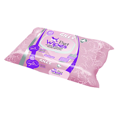 Gill's lingettes nettoyantes talc 40 Stück - MyStetho Veterinary