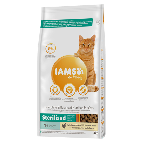 Iams Adult Sterilised Chicken - MyStetho Veterinary