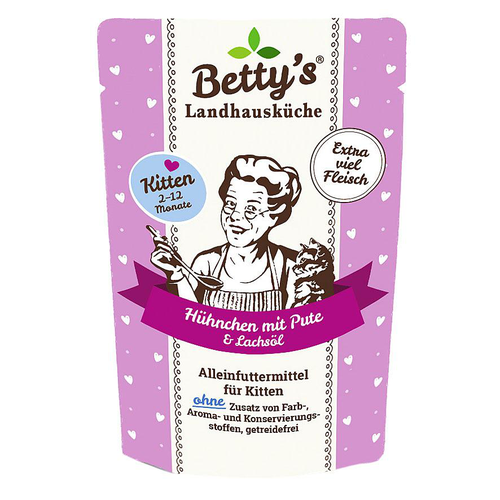 Betty&#039;s Landhausküche Poulet &amp; dinde 100g - MyStetho Veterinary