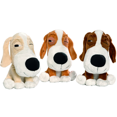 Chien en peluche Lazy 20 cm - MyStetho Veterinary