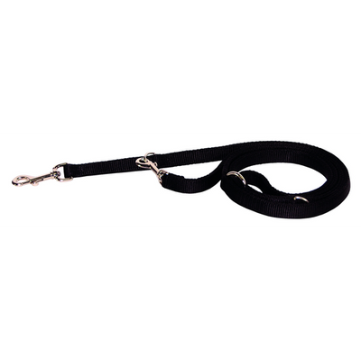 Laisse 3 pos. noir 2.5 cm x 1.8 m - MyStetho Veterinary