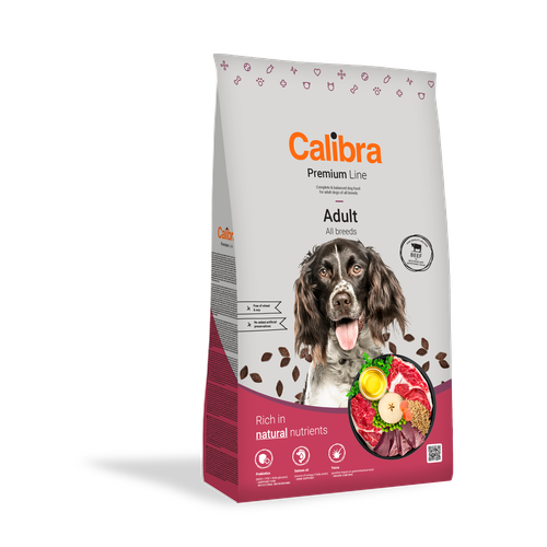Calibra Premium  Canine Adult boeuf 12kg - MyStetho Veterinary