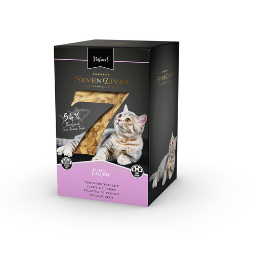 SevenLives Kitten filet de thon 6x60g - MyStetho Veterinary