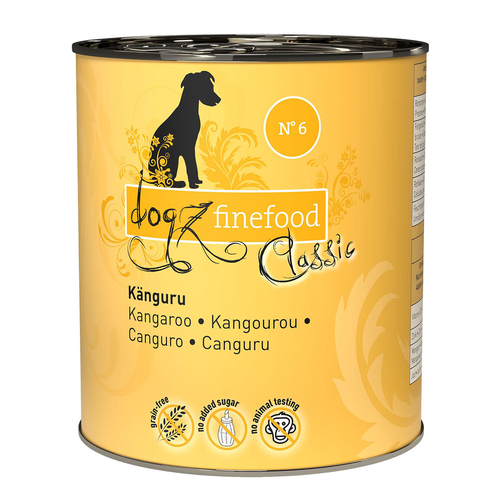 Dogz Finefood No. 06 Kangourou 800g - MyStetho Veterinary