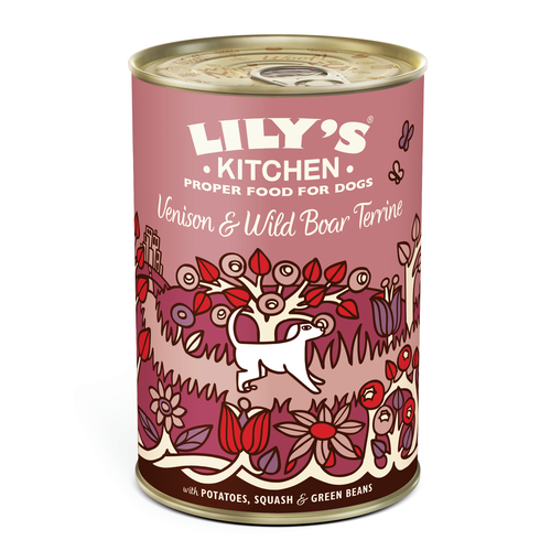 Lily's Kitchen Adult Venison and wild boar 400g - MyStetho Veterinary