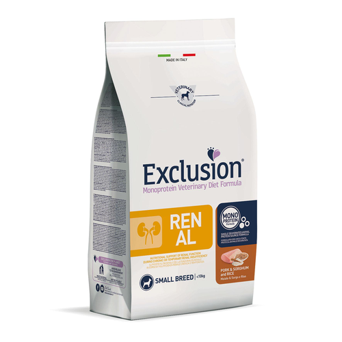 Exclusion Dog VET Adult Small Pork 2kg - MyStetho Veterinary