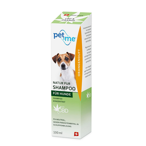 Pet+me pet+me Shampoo CBD, orange 100ml - MyStetho Veterinary