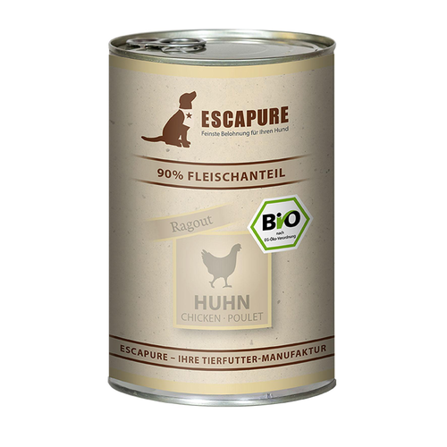 ESCAPURE BIO Ragout au poulet 400g - MyStetho Veterinary