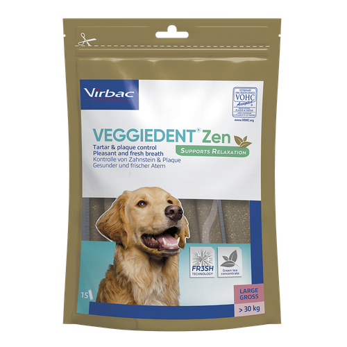 Veggiedent Zen chiens L (> 30 kg) 15 pièces - MyStetho Veterinary