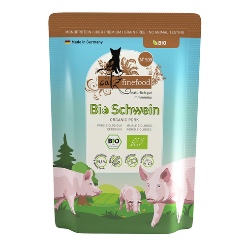 Catz Finefood Bio No. 509 avec porc, 85g - MyStetho Veterinary