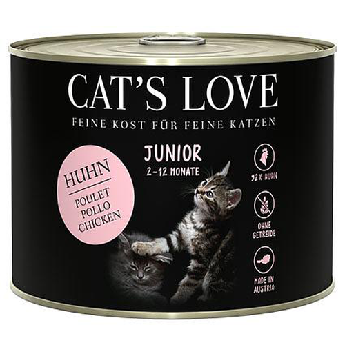 CAT&#039;S LOVE Cat‘s Love Junior Poulet, 200g - MyStetho Veterinary