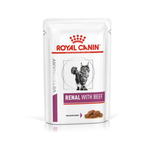 Royal Canin RENAL RIND/BOEUF Thin Slices in Gravy 85 g - MyStetho Veterinary