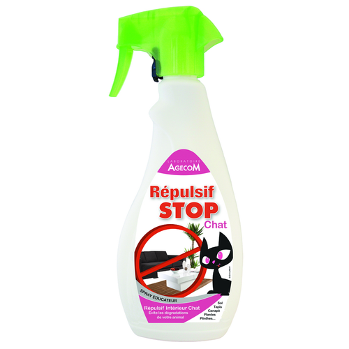 Stop spray répulsif intérieur chat  500 ml - MyStetho Veterinary