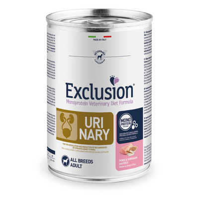 Exclusion Dog VET Adult All Br Pork 400g - MyStetho Veterinary