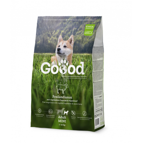 Goood Canine Mini Adult Agneau élevé en plein air  1,8 kg - MyStetho Veterinary