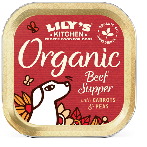 Lily's Kitchen Adult Organic Beef Supper 150g - MyStetho Veterinary