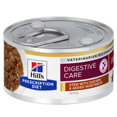 Hill's Prescription Diet i/d Chicken and vegetables stew can 82 g - MyStetho Veterinary