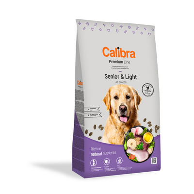 Calibra Premium  Canine Senior Light poulet 12kg - MyStetho Veterinary