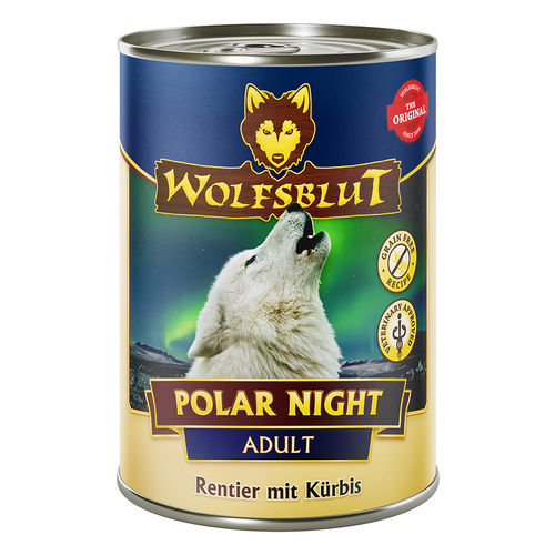 Wolfblut Canine Adult Polar Night - renne avec potiron 395g - MyStetho Veterinary