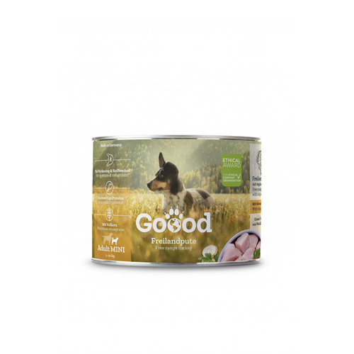 Goood Canine Mini Adult Dinde élevée en plein air  200 g - MyStetho Veterinary