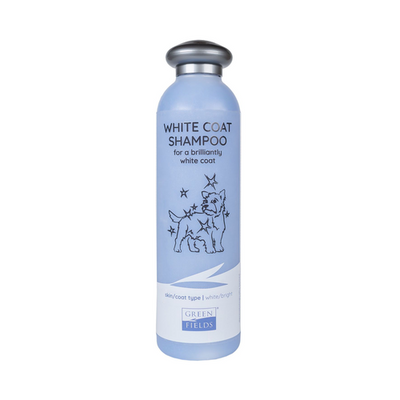 Greenfields Dog White Coat Shampoo 250ml Greenfields,for a brilliantly white coat - MyStetho Veterinary