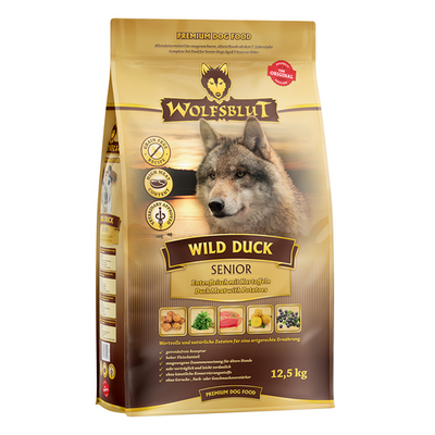 Wolfblut Canine Senior Wild Duck - canard avec pomme de terre 12.5kg - MyStetho Veterinary