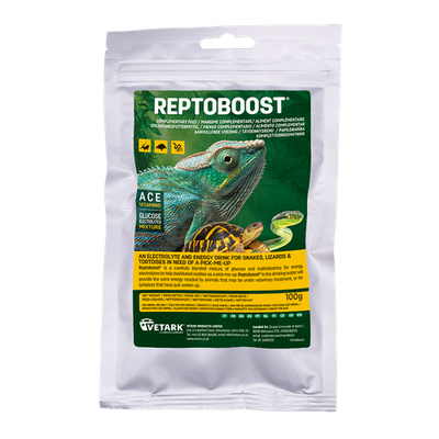 Reptoboost 100g poudre avec mesurette - MyStetho Veterinary