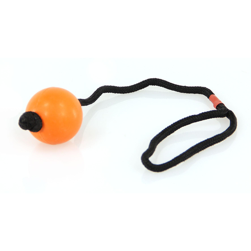 Swisspet balle à la corde Slopi, orange, ø5cm, L: 39cm - MyStetho Veterinary