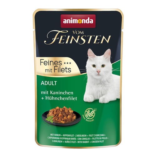 Animonda Vom Feinsten Lapin &amp; filet de poulet, 85g - MyStetho Veterinary