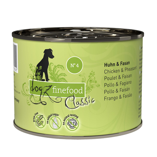 Dogz Finefood No.04 poulet &amp; faisan 200g - MyStetho Veterinary