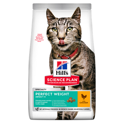 Hill's Science Plan Perfect Weight Adult Chicken 7 kg - MyStetho Veterinary