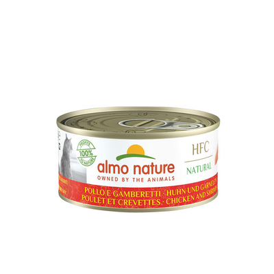 Almo HFC Natural - Poulet et crevettes - MyStetho Veterinary