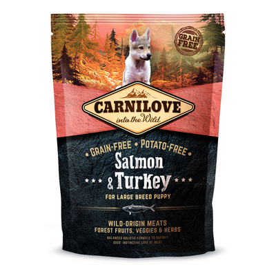 Carnilove Dog Adulte Grandes Races - Saumon & Dinde 1,5kg - MyStetho Veterinary