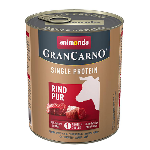 Animonda GranCarno SINGLE PROTEIN bœuf Pur 800g - MyStetho Veterinary