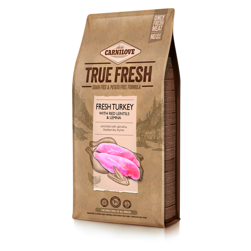 Carnilove Canine Adulte True Fresh - Dinde frais 11,4kg - MyStetho Veterinary