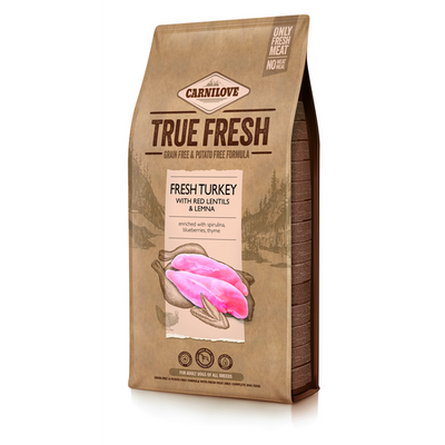 Carnilove Canine Adulte True Fresh - Dinde frais 11,4kg - MyStetho Veterinary