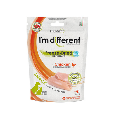 I&#039;m different Snack Treats Chicken 40g - MyStetho Veterinary