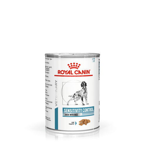 Royal Canin SENSITIVITY CONTROL ENTE MIT REIS/CANARD ET RIZ Mousse 410 g - MyStetho Veterinary