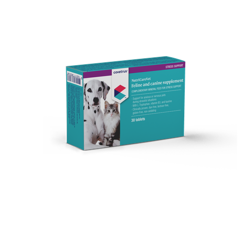 Covetrus NutriCareVet Stress Support comprimés pour chien et chat 30 Tabletten - MyStetho Veterinary