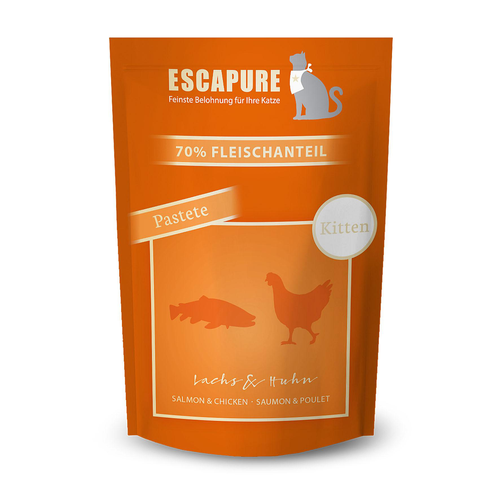 ESCAPURE saumon &amp; poulet – Kitten - MyStetho Veterinary